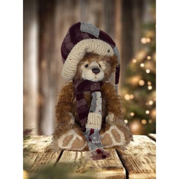 19” Charlie Bears Roald Mohair Limited Edition Isabelle Collection Teddy Bear - Picture 2 of 3